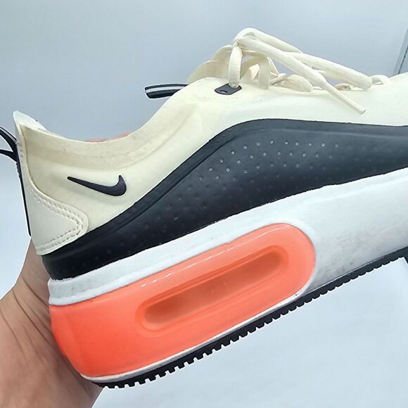 Nike Shoes - Nike Air Max Dia Women 8.5 Cream Black Coral Cushioned Sneakers